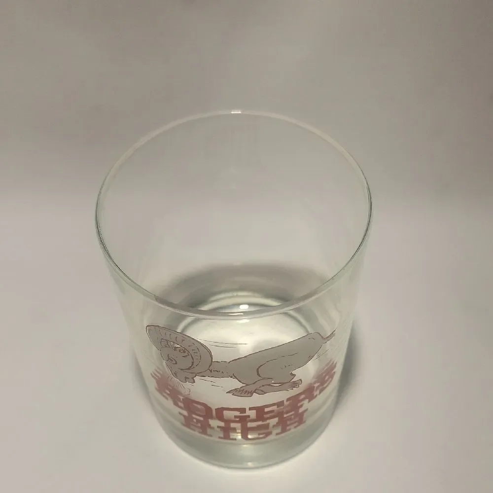 Rogers High Red Bar Glass